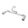 Abarth 595 Venom Rear Axle Back Box Delete Performance Exhaust by Cobra Sport